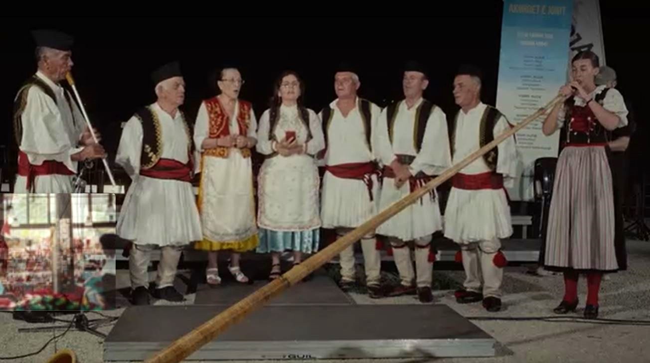 Lisa Stoll në Shqipëri  Alphorni zviceran takon polifoninë shqiptare